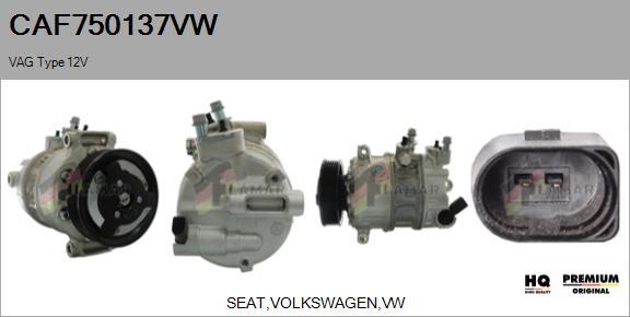 FLAMAR CAF750137VW - Compresseur, climatisation cwaw.fr