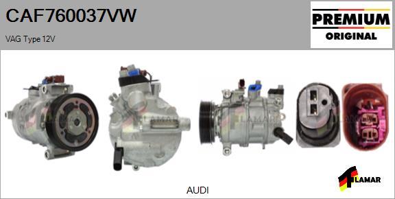 FLAMAR CAF760037VW - Compresseur, climatisation cwaw.fr