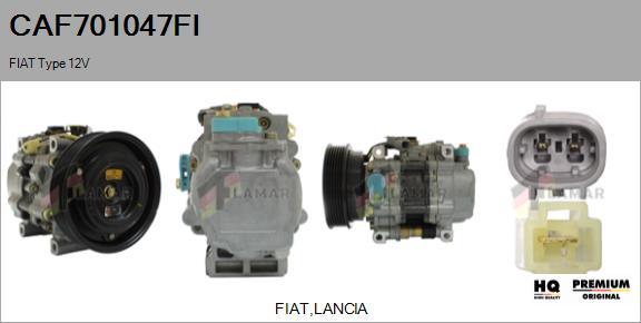 FLAMAR CAF701047FI - Compresseur, climatisation cwaw.fr