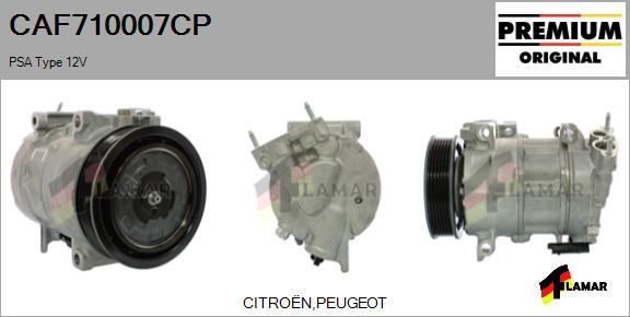 FLAMAR CAF710007CP - Compresseur, climatisation cwaw.fr