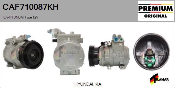 FLAMAR CAF710087KH - Compresseur, climatisation cwaw.fr