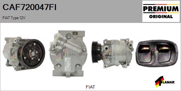 FLAMAR CAF720047FI - Compresseur, climatisation cwaw.fr