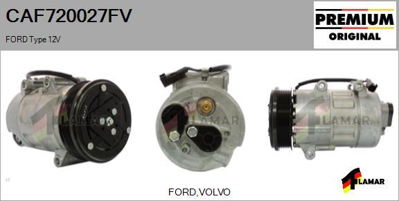 FLAMAR CAF720027FV - Compresseur, climatisation cwaw.fr