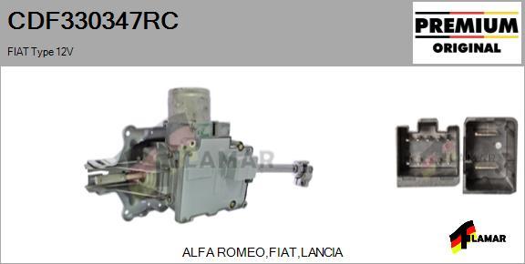 FLAMAR CDF330347RC - Colonne de direction cwaw.fr