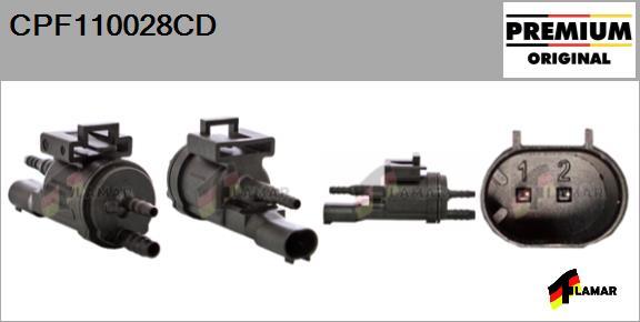 FLAMAR CPF110028CD - Transmetteur de pression, contrôle des gaz d'échappement cwaw.fr