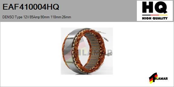 FLAMAR EAF410004HQ - Stator, alternateur cwaw.fr