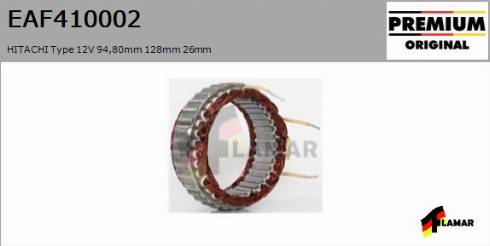 FLAMAR EAF410002
 - Stator, alternateur cwaw.fr