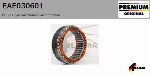 FLAMAR EAF030601
 - Stator, alternateur cwaw.fr