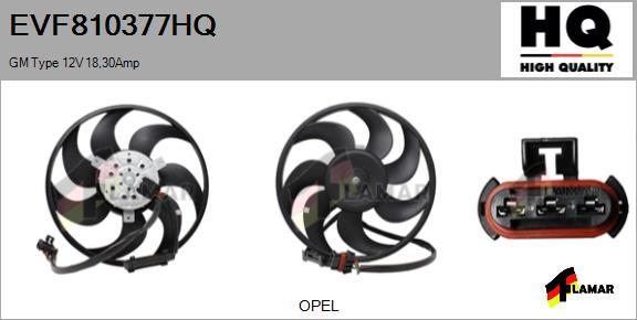 FLAMAR EVF810377HQ - Ventilateur, refroidissement du moteur cwaw.fr