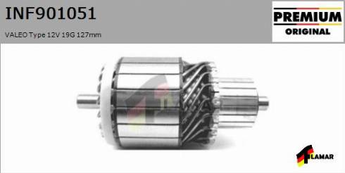 FLAMAR INF901051
 - Induit, démarreur cwaw.fr