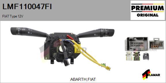 FLAMAR LMF110047FI
 - Commutateur de colonne de direction cwaw.fr