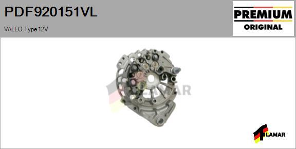 FLAMAR PDF920151VL - Pont de diodes, alternateur cwaw.fr