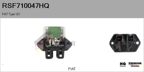 FLAMAR RSF710047HQ - Résistance de série, moteur électrique-ventilateur du radiat cwaw.fr