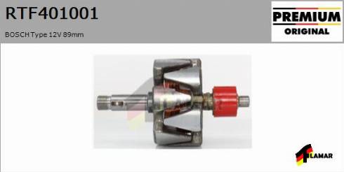 FLAMAR RTF401001
 - Rotor, alternateur cwaw.fr