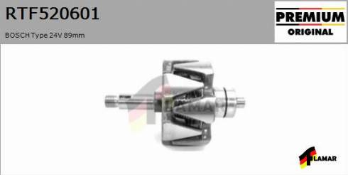 FLAMAR RTF520601
 - Rotor, alternateur cwaw.fr