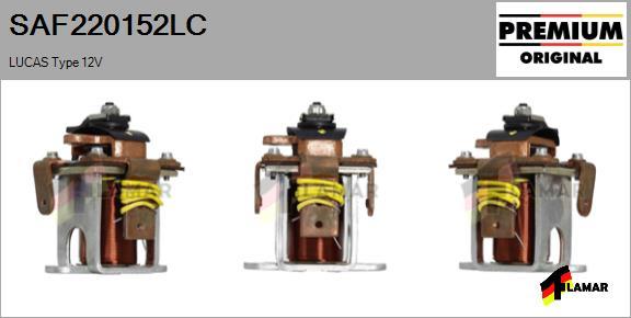 FLAMAR SAF220152LC - Contacteur, démarreur cwaw.fr