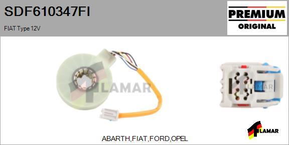 FLAMAR SDF610347FI - Détecteur de l'angle de braquage cwaw.fr