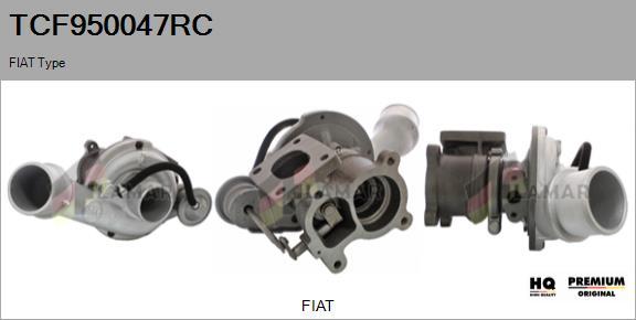 FLAMAR TCF950047RC - Turbocompresseur, suralimentation cwaw.fr