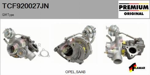 FLAMAR TCF920027JN - Turbocompresseur, suralimentation cwaw.fr