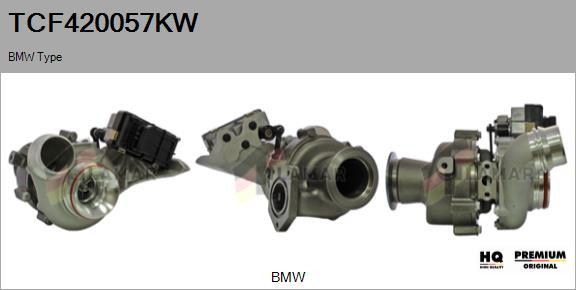 FLAMAR TCF420057KW - Turbocompresseur, suralimentation cwaw.fr