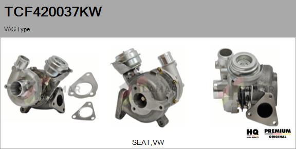 FLAMAR TCF420037KW - Turbocompresseur, suralimentation cwaw.fr