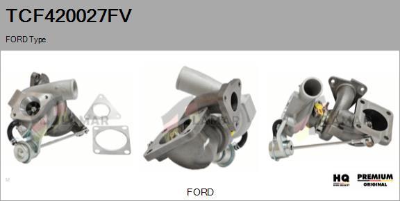 FLAMAR TCF420027FV - Turbocompresseur, suralimentation cwaw.fr