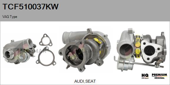 FLAMAR TCF510037KW - Turbocompresseur, suralimentation cwaw.fr