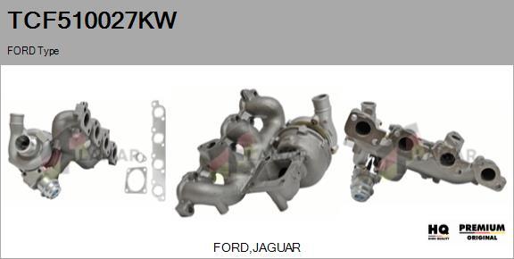 FLAMAR TCF510027KW - Turbocompresseur, suralimentation cwaw.fr