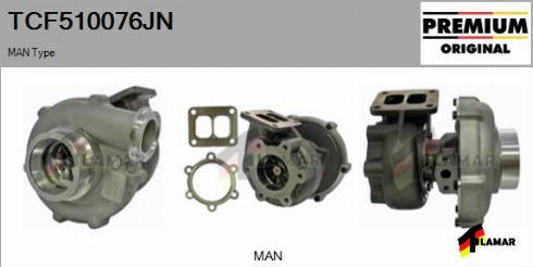 FLAMAR TCF510076JN - Turbocompresseur, suralimentation cwaw.fr