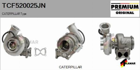 FLAMAR TCF520025JN - Turbocompresseur, suralimentation cwaw.fr