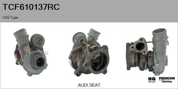 FLAMAR TCF610137RC - Turbocompresseur, suralimentation cwaw.fr