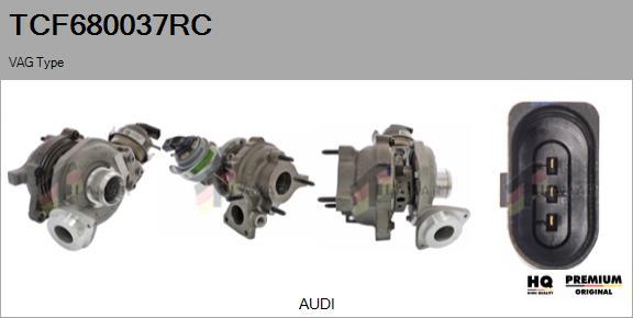 FLAMAR TCF680037RC - Turbocompresseur, suralimentation cwaw.fr