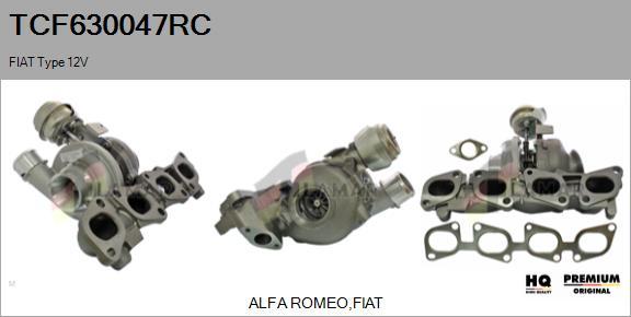 FLAMAR TCF630047RC - Turbocompresseur, suralimentation cwaw.fr