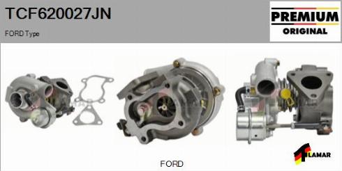 FLAMAR TCF620027JN - Turbocompresseur, suralimentation cwaw.fr