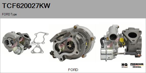 FLAMAR TCF620027KW - Turbocompresseur, suralimentation cwaw.fr