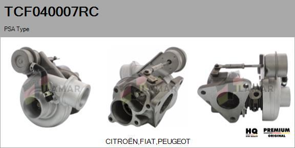 FLAMAR TCF040007RC - Turbocompresseur, suralimentation cwaw.fr