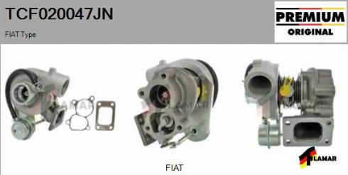 FLAMAR TCF020047JN - Turbocompresseur, suralimentation cwaw.fr