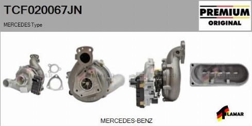 FLAMAR TCF020067JN - Turbocompresseur, suralimentation cwaw.fr