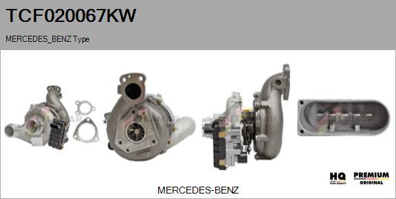 FLAMAR TCF020067KW - Turbocompresseur, suralimentation cwaw.fr