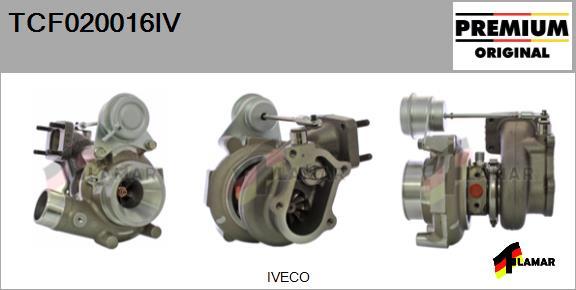 FLAMAR TCF020016IV - Turbocompresseur, suralimentation cwaw.fr