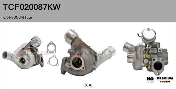 FLAMAR TCF020087KW - Turbocompresseur, suralimentation cwaw.fr