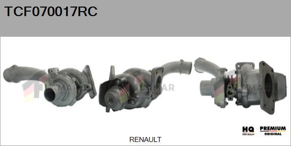 FLAMAR TCF070017RC - Turbocompresseur, suralimentation cwaw.fr