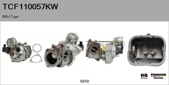 FLAMAR TCF110057KW - Turbocompresseur, suralimentation cwaw.fr