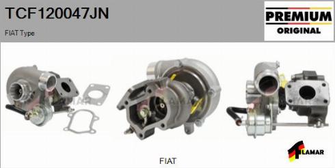 FLAMAR TCF120047JN - Turbocompresseur, suralimentation cwaw.fr