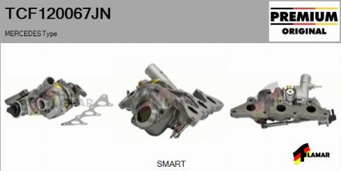 FLAMAR TCF120067JN - Turbocompresseur, suralimentation cwaw.fr