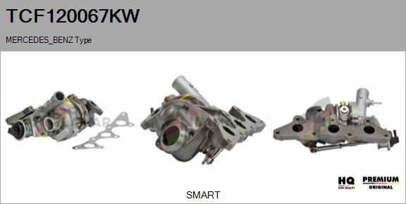 FLAMAR TCF120067KW - Turbocompresseur, suralimentation cwaw.fr