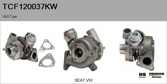 FLAMAR TCF120037KW - Turbocompresseur, suralimentation cwaw.fr