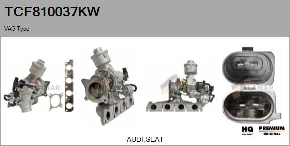 FLAMAR TCF810037KW - Turbocompresseur, suralimentation cwaw.fr