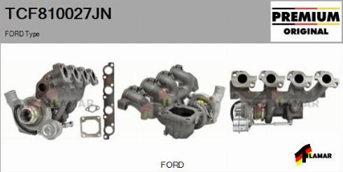 FLAMAR TCF810027JN - Turbocompresseur, suralimentation cwaw.fr