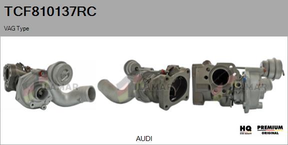 FLAMAR TCF810137RC - Turbocompresseur, suralimentation cwaw.fr